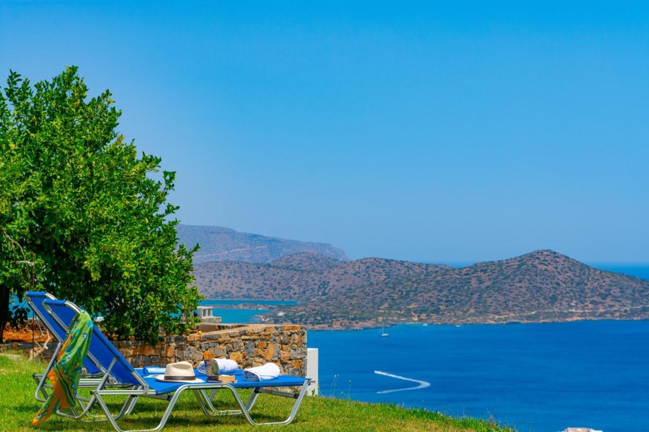 Aggeliki Stunning Elounda View Apartment Exteriör bild