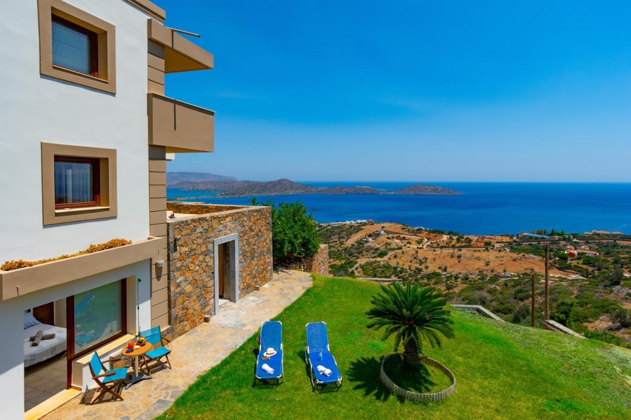 Aggeliki Stunning Elounda View Apartment Exteriör bild
